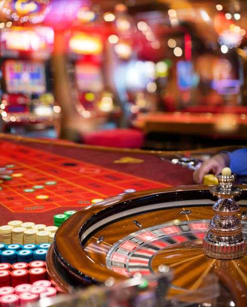 Live roulette with table limits Live roulette table with betting grid and spinning wheel